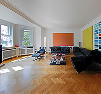 Wohnung mit Rheinblick in Düsseldorf - Golzheim